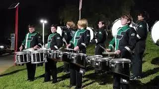 Flagler Palm Coast High School, Drumline  Holiday concert.  Caden Fingerhut 9th grade, on Quads