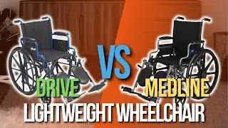 🙌 Drive Medical Blue VS Medline | Best Wheelchairs -  Holiday BIG SALES 2023