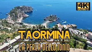 TAORMINA (ME) || LA PERLA DELLO IONIO - 4K DRONE VIDEO