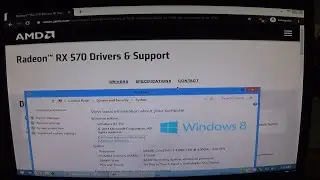 Как установить драйверы AMD Radeon RX 570 в Windows 8.1 (должно работать для всех серий RX 500)