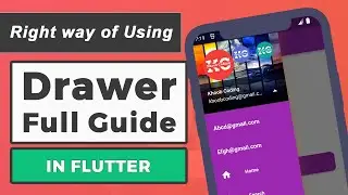 Drawer in Flutter 