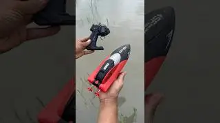 Remote Control Boat Testing