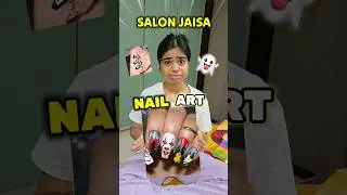 👻 RIDDHI KA MAST SALON NAIL ART PART49 💀 |Mini Vlog #shorts #minivlog #ashortaday #tranding #vlog