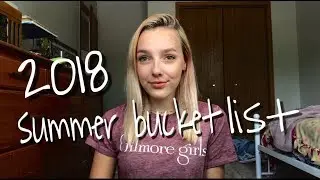 summer bucket list 2018