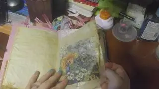 Vintage bird themed Junk Journal from Junk journal jenny