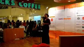 Live & Inspire : Sheena Baharudin - Poetry Recital/Rap - Maps
