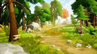 Stylized Nature MEGAKIT - Free 3D asset bundle