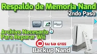 🚨Respaldo de Memoria Nand - Con esto podras Reparar y Desbrickear tu Nintendo Wii