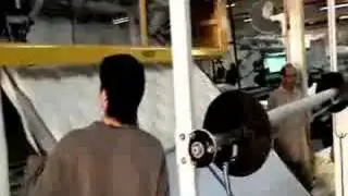 Sponge cutting machine