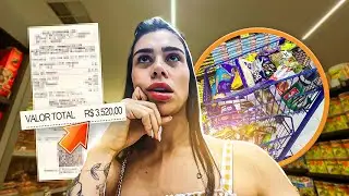FAZENDO MERCADO PRA MINHA FESTA DE 26!! VLOGZÃO!