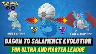 bagon evolving into salamance | salmance evolution | pokemon go gameplay | pokemon sound | best iv😍