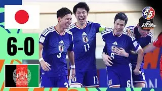 Samurai Blue STORM past Afghanistan! | Japan - Afghanistan | Highlights | AFC Futsal Asian Cup&trade;