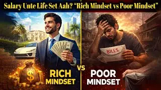 Job Security Myth ❌ | Rich Dad Poor Dad Telugu Motivation | Financial Freedom Mindset