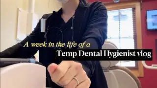 Back to work vlog | Busy season at dental office | Dental hygienist