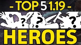 Vainglory || Top 5 Heroes In Update 1.19