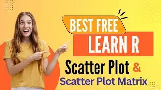 Scatter Plot and Scatter Plot Matrix in R | R Language Tutorial #shortvideo #rlanguage #programming