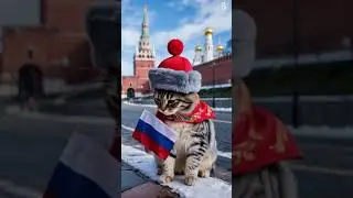 Paws & Politics  A Cat's Journey to the Kremlin #cat #funny #politics