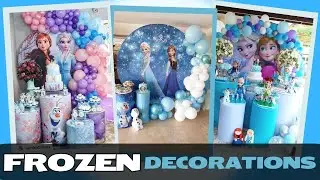 ❄️🎈 Frozen Party Decoration Ideas | Magical Frozen Themed Party Inspiration ⛄️