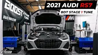 2021 Audi RS7 - BDT Stage 1 Tune - Cold Start/ Dyno/ 1/4 Mile