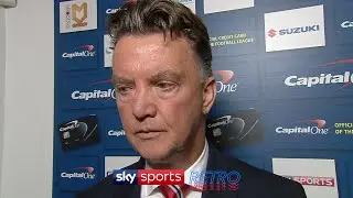 When Manchester United lost 4-0 to MK Dons - Louis van Gaal's reaction