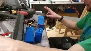Testing a 12v kit on a Xiaomi M365 (ONLY TESTING)