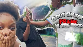 CLOUT CHASER PRANK IN THE HOOD GONE WRONG!!!😭💔