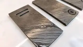 Zero5AU REAL DAMASCUS STEEL IMPERIAL BESKAR INGOT / CREDIT UNBOXING AND REVIEW!!! SO AMAZING!!!
