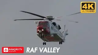 Sikorsky S-92A HM Coastguard G-MCGJ - ILS Practice, RAF Valley