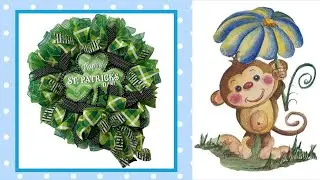 How to Make a St Patrick's Day Wreath #homedecor #stpatricksday #easy