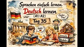 Tag 35 Deutsch lernen A1-A2 