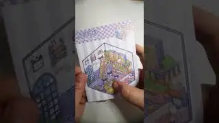 Kuromi Cardboard Room | Decorating a Mini Room with Stickers 💜 Sanrio DIY