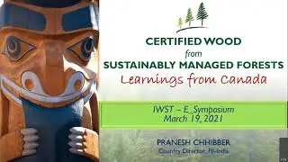 Certified Wood from sustainably managed forests   Learning from canada