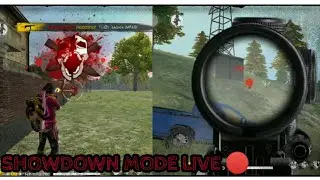🔴LIVE SHOWDOWN MODE!! GAMINGWITHRAKESH!! Free Fire Battlegrounds !!!