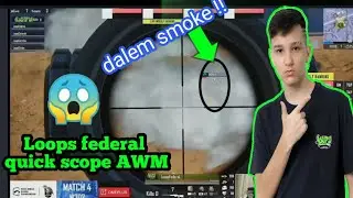 Quick scope AWM Loops Federal Mirramar PMGC 2020 | PUBG MOBILE