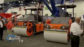 Wirtgen America DV + 90 Tandem Roller [at World of Asphalt 2018]
