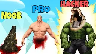 NOOB vs PRO vs HACKER in Merge Animals 3D