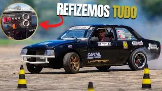 NOVO CHEVETTE DE DRIFT (TIVEMOS QUE REFAZER O CARRO INTEIRO)