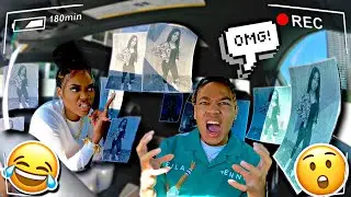 PUTTING PICTURES OF MY BOYFRIEND EX ALL OVER HIS CAR!