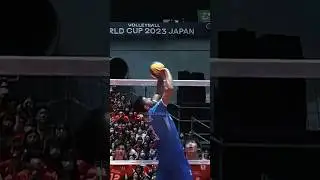 Finally, someone passes the ball to Sekita 😉 #epicvolleyball #volleyballworld #volleyball