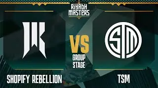 Shopify Rebellion vs. TSM // Riyadh Masters 2023 &ndash; Day 6 &ndash; Group Stage