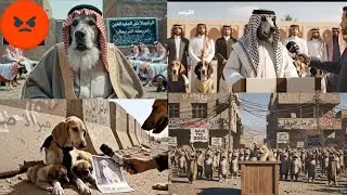 عاجل عاجل شوفو شنو مطلب الكلاب السائبه هههههه راح تضحك 