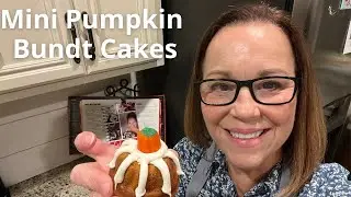 Mini pumpkin bundt cakes using my pumpkin bread | Thanksgiving dessert recipe to steal the show!