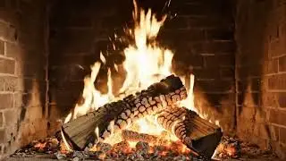 Fireplace 1 Minutes 4K Full HD High Resolution Video with 3D Sounds #fireplace #4kvideoultrahd 