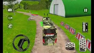 Army Soldier Bus Driving Simulator #1: US Offroad Transport Duty Driver 3D - Android Gameplay