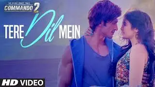 Tere dil me new Hindi song 🥀❤️-// film by commando 2 like subscribe plees 🙏
