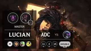 Lucian ADC vs Kai'Sa - KR Master Patch 9.14