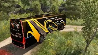 Scania Thrilling Bus Driving | Indian Driver | Bus Mod | ETS2 [1.35]