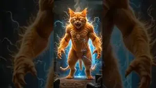 The monster cat #DevilCat #MonsterCat #Cat #animation  #SupernaturalCat #CatMonster #ViralShort #Cat