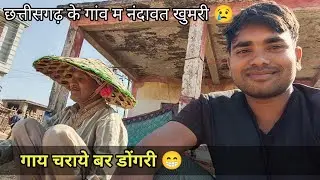 गाय चराये बर डोंगरी 😁 