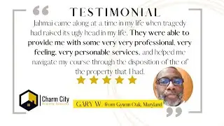 Charm CIty Property Solutions Review | Sell My House Fast | Baltimore, Maryland